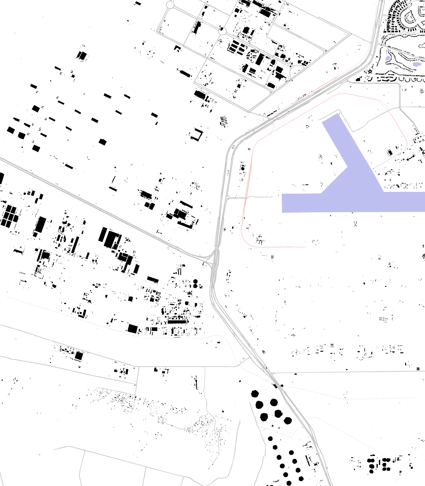 Ain Sokhna figure ground plan