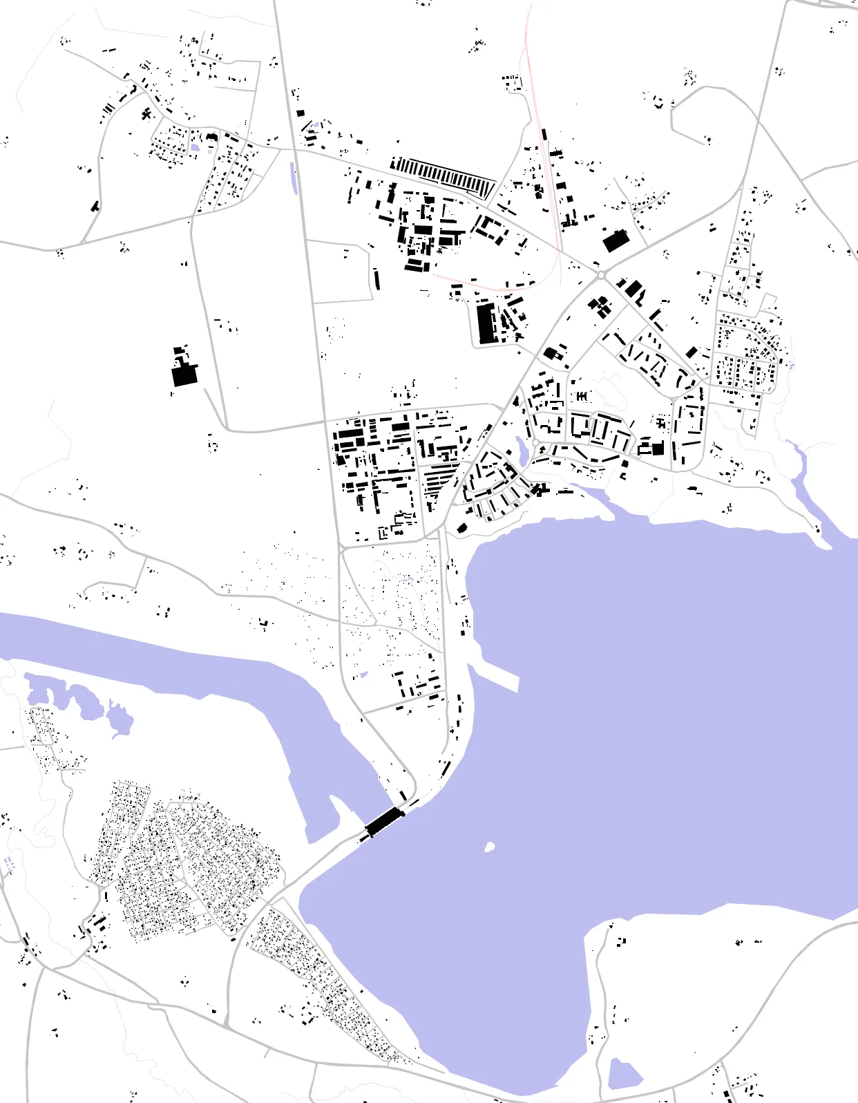 Aizkraukle figure ground plan