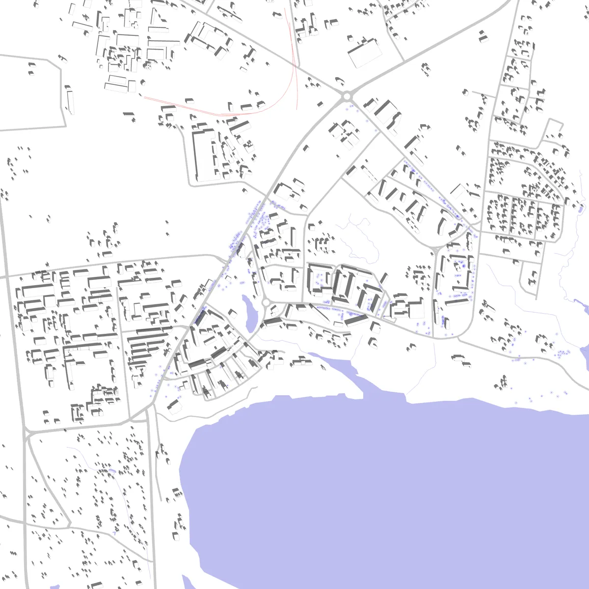 Aizkraukle site plan (2.5 km)