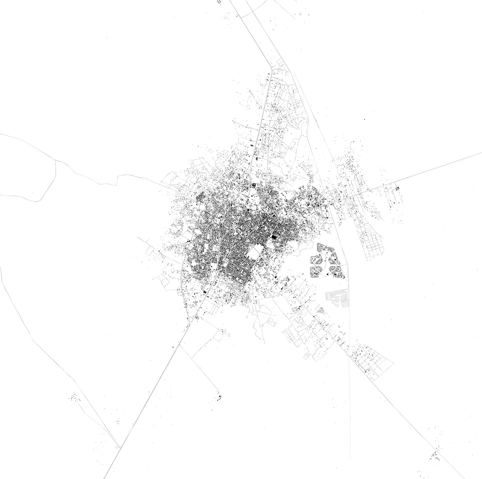 Ajdabiya Schwarzplan