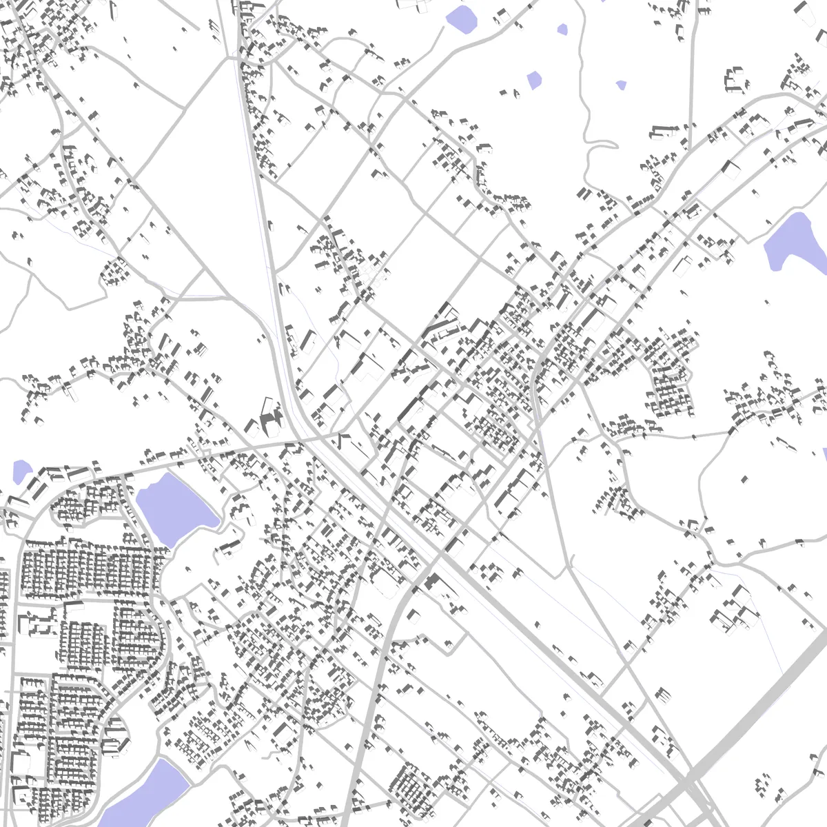 Akaiwa site plan (2.5 km)