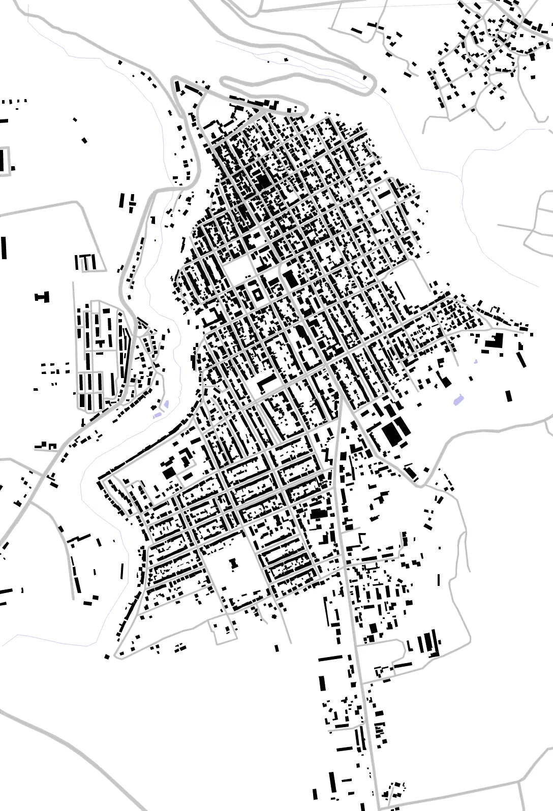 Akhalkalaki Schwarzplan
