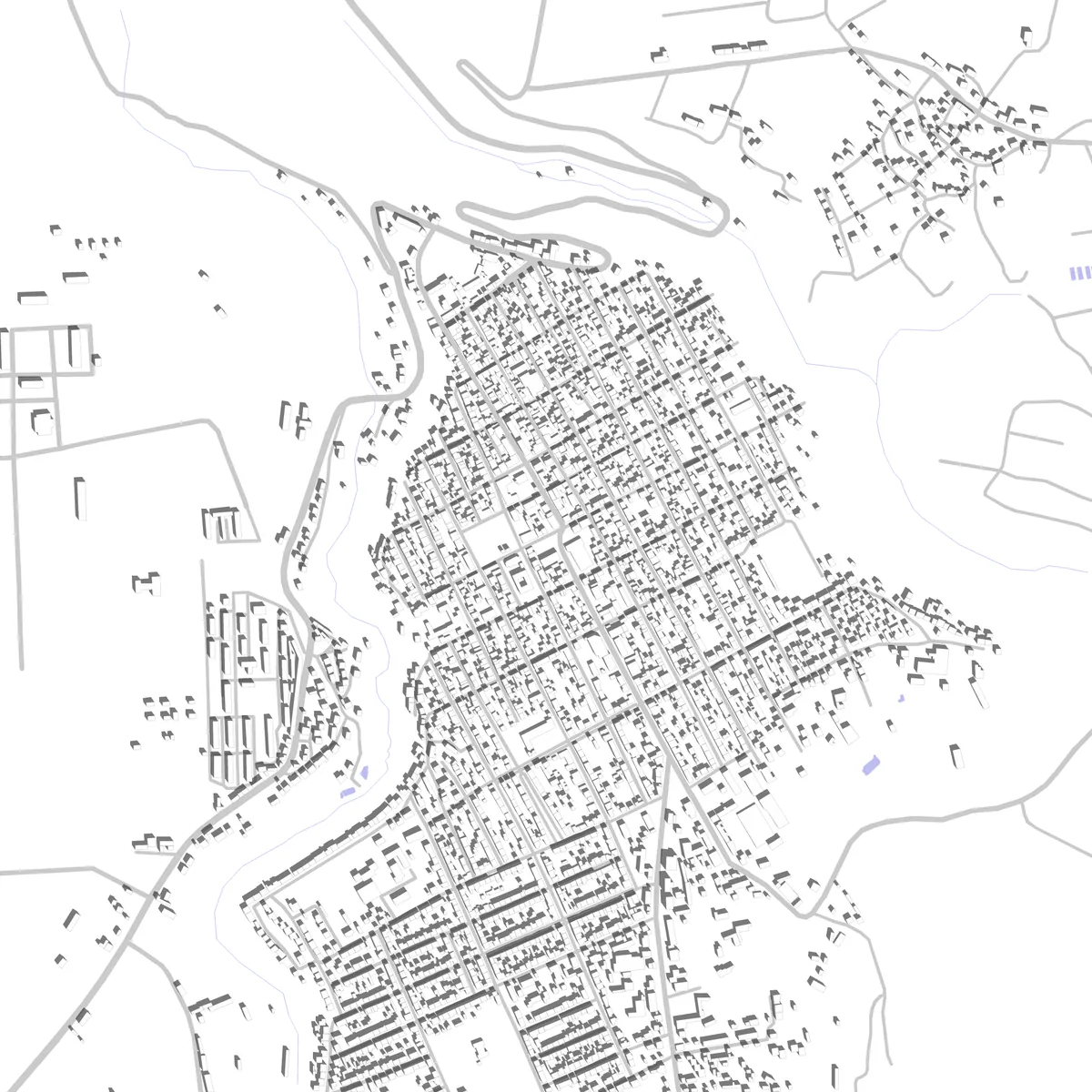 Akhalkalaki Lageplan (2,5 km)