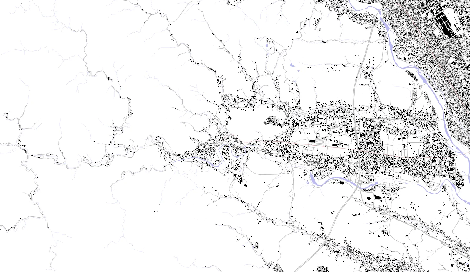 あきる野 図と地のプラン