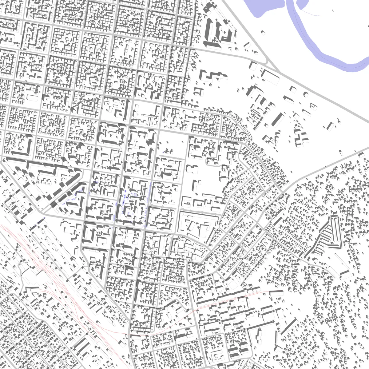Актобе site plan (2.5 km)