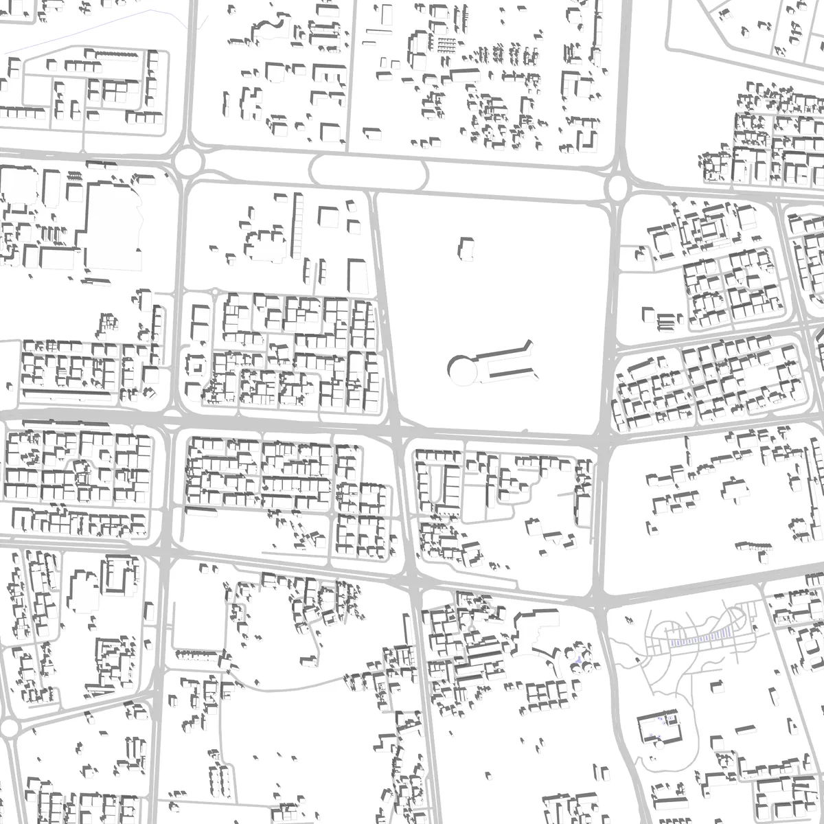 Al Ain site plan (2.5 km)