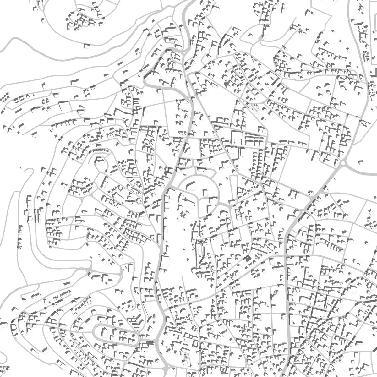 Al-Bireh site plan (2.5 km)