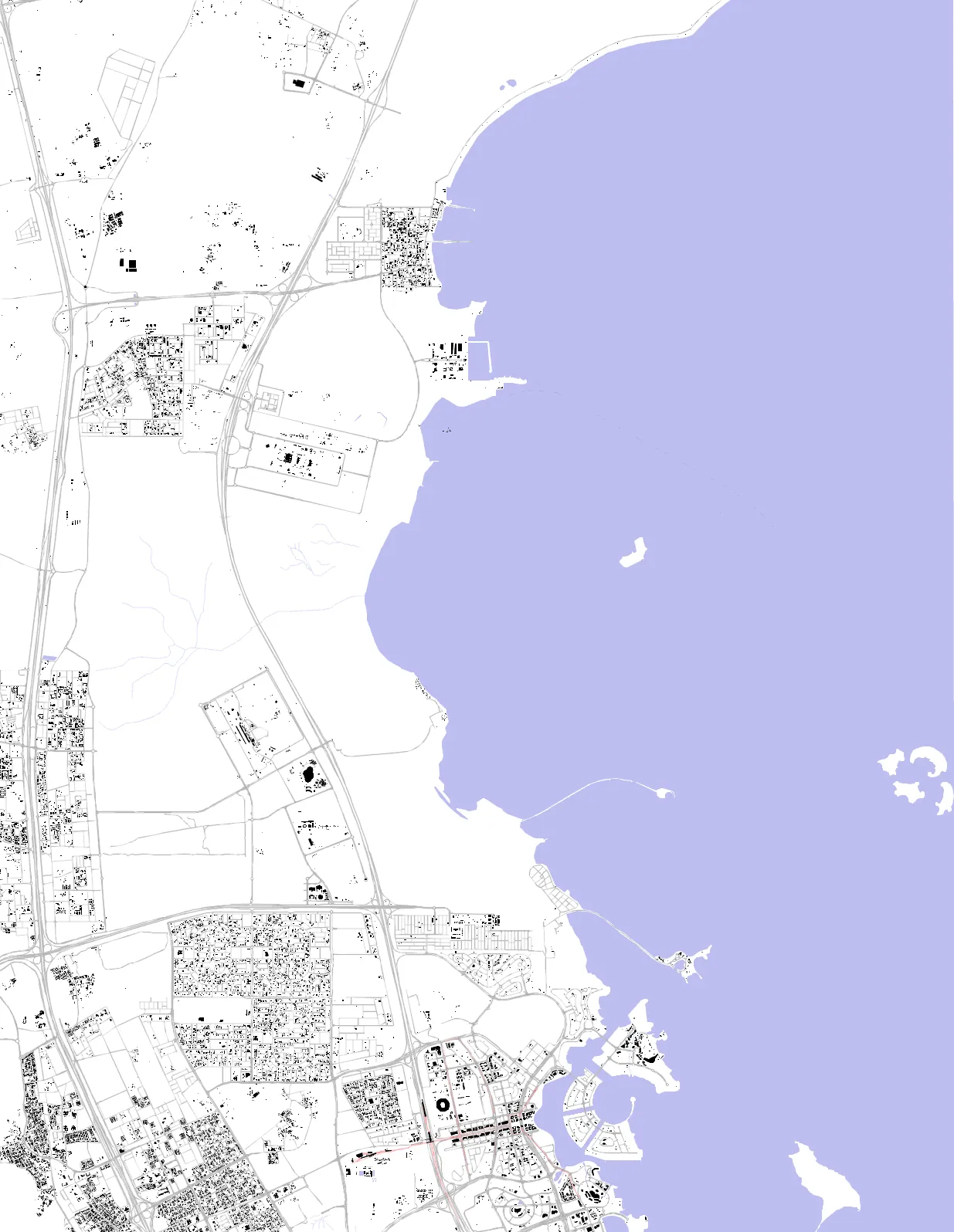 Al Daayen Schwarzplan