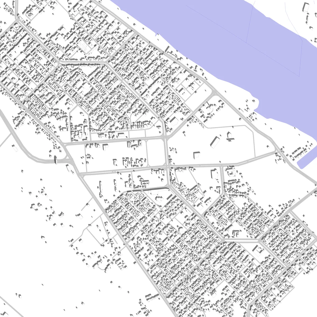 Al Faw Lageplan (2,5 km)