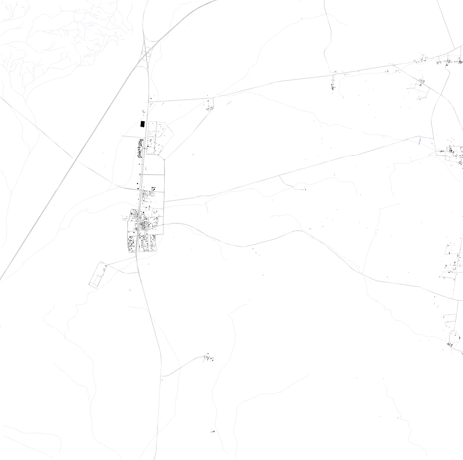 Al Ghazalah figure ground plan