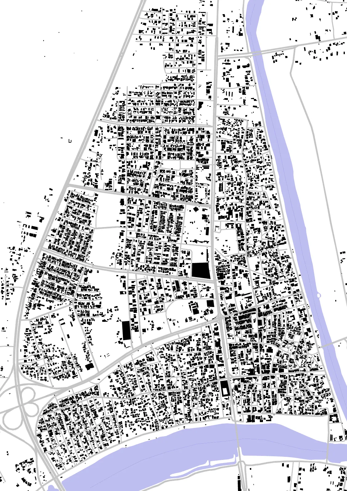 Al Qurna figure ground plan