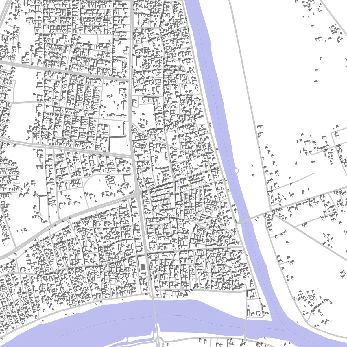 Al Qurna site plan (2.5 km)