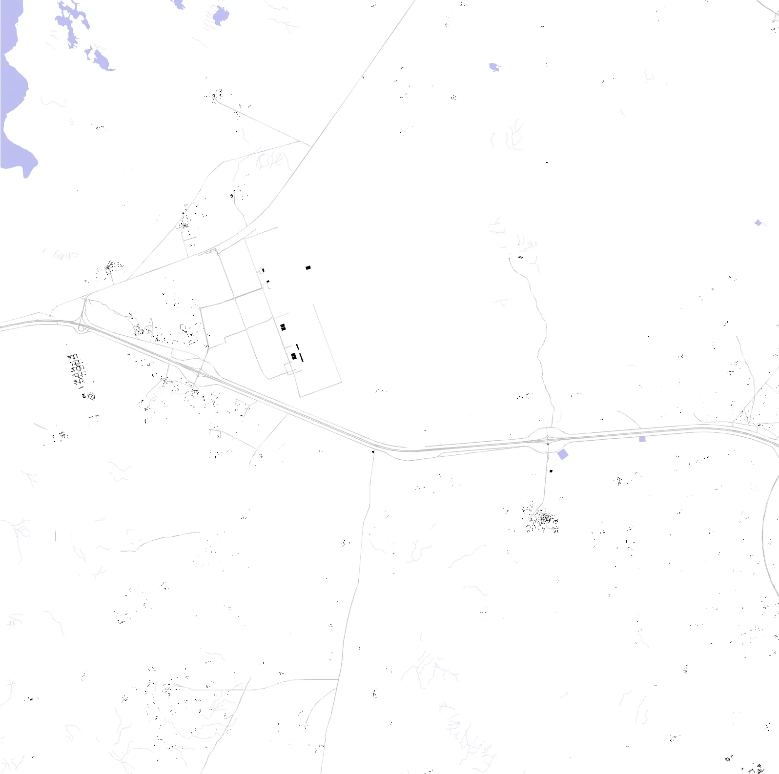 Al Shahaniya figure ground plan