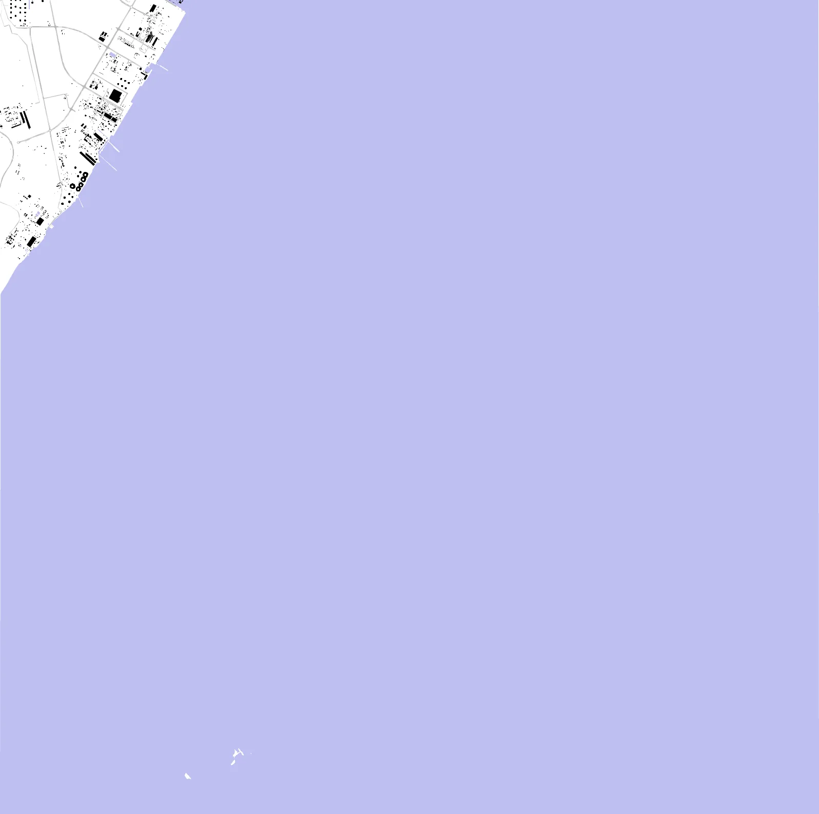 Al Wakrah figure ground plan