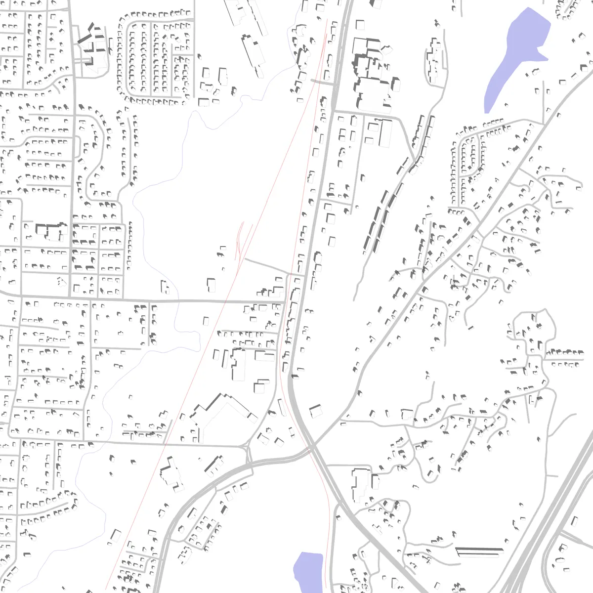 Alabaster Lageplan (2,5 km)
