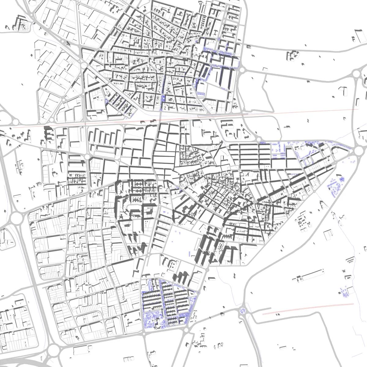 Alaquàs site plan (2.5 km)