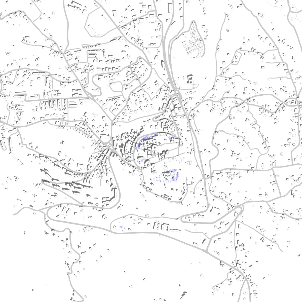 Alatri planimetria di sito (2.5 km)