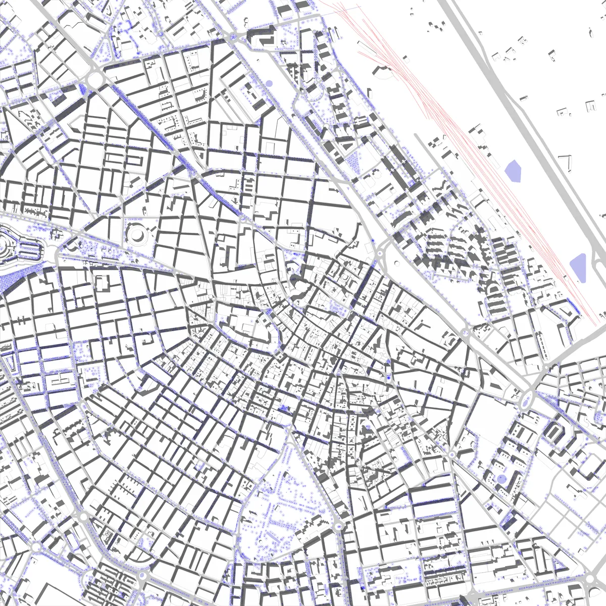 Albacete plano de situación (2,5 km)