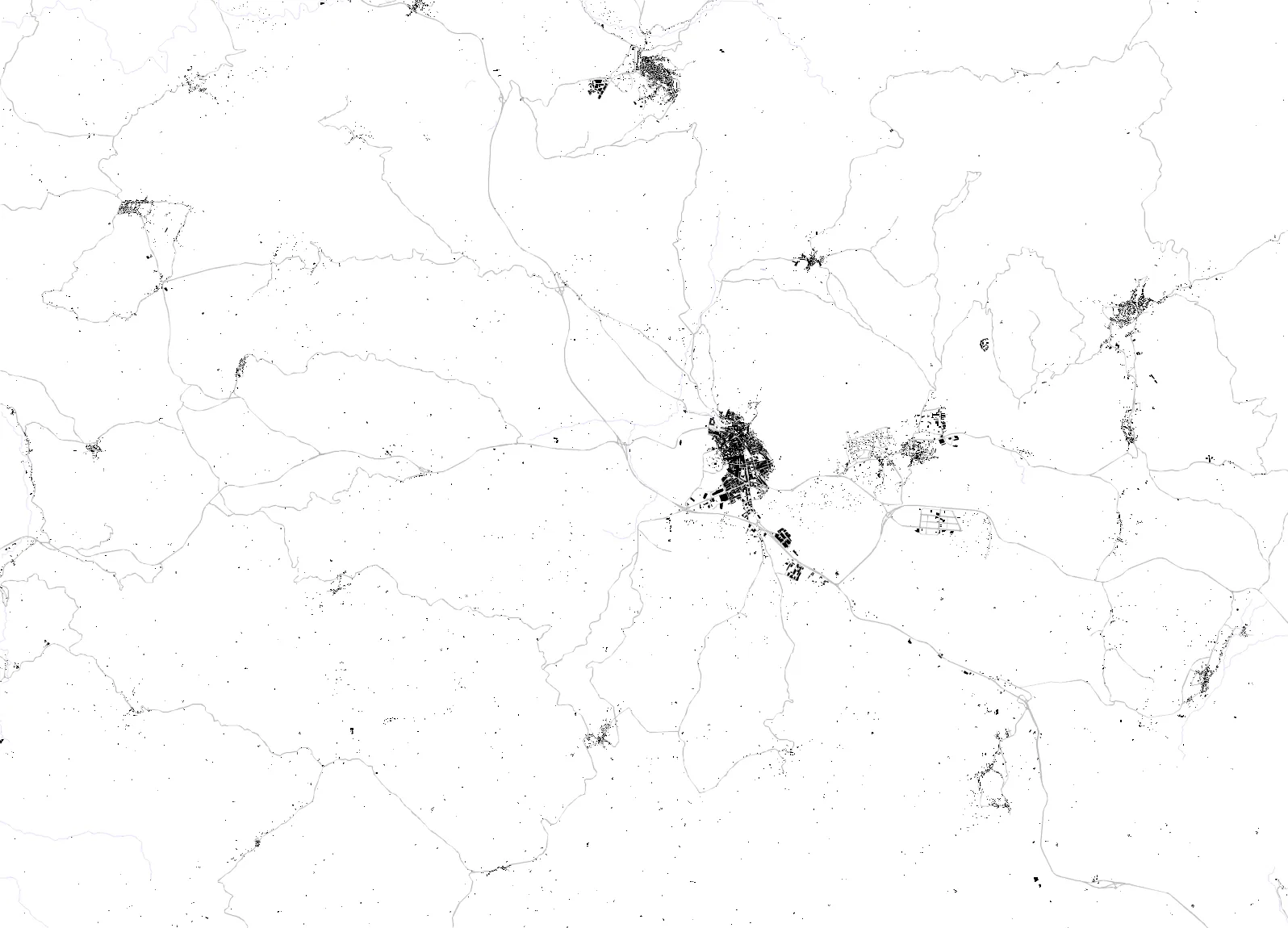 Alcalá la Real plano de masas