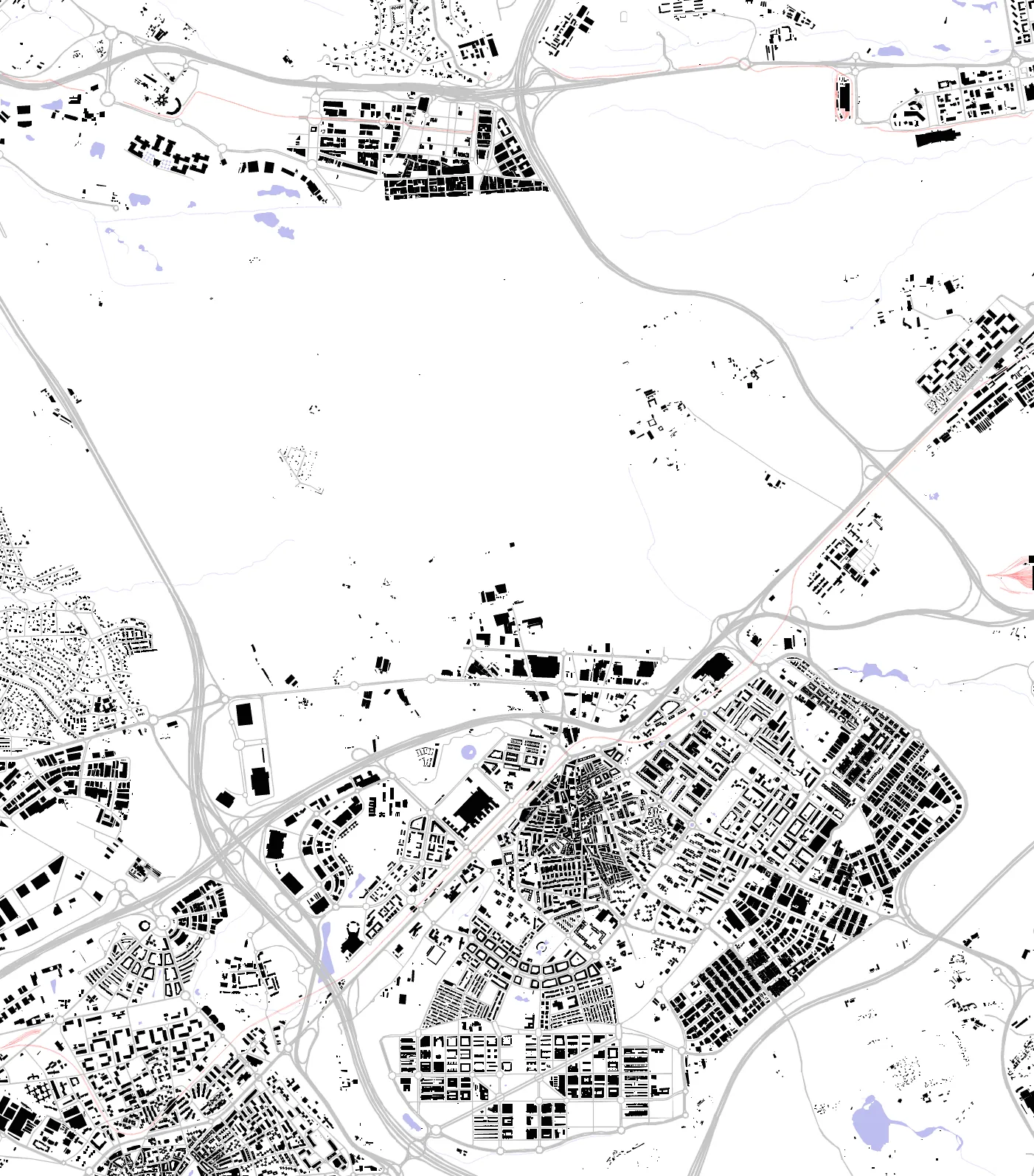 Alcorcón Schwarzplan
