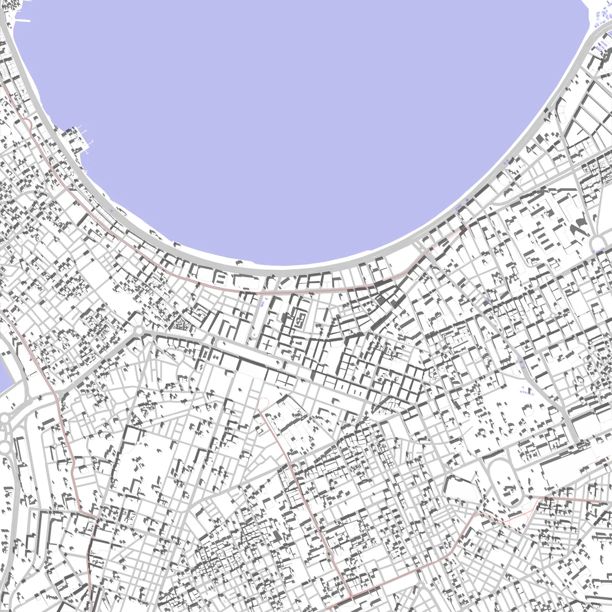 Alexandria site plan (2.5 km)