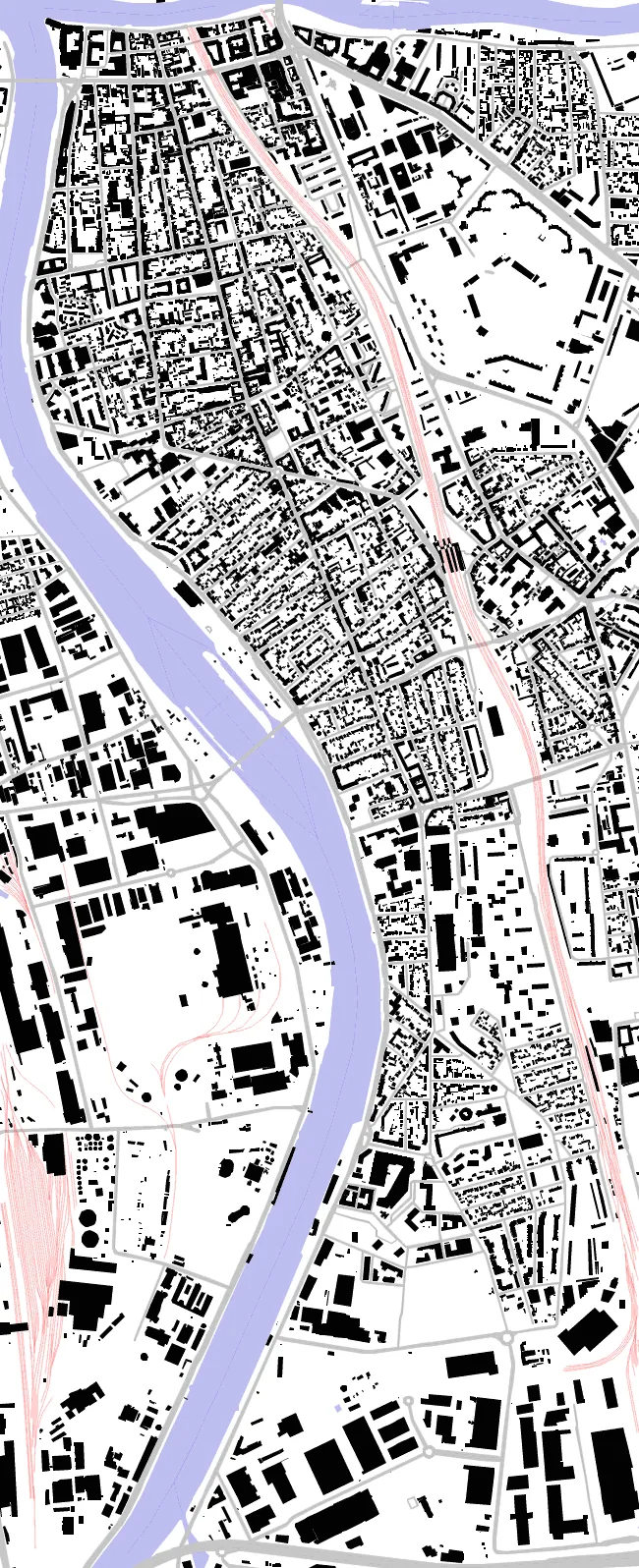 Alfortville plan de masse