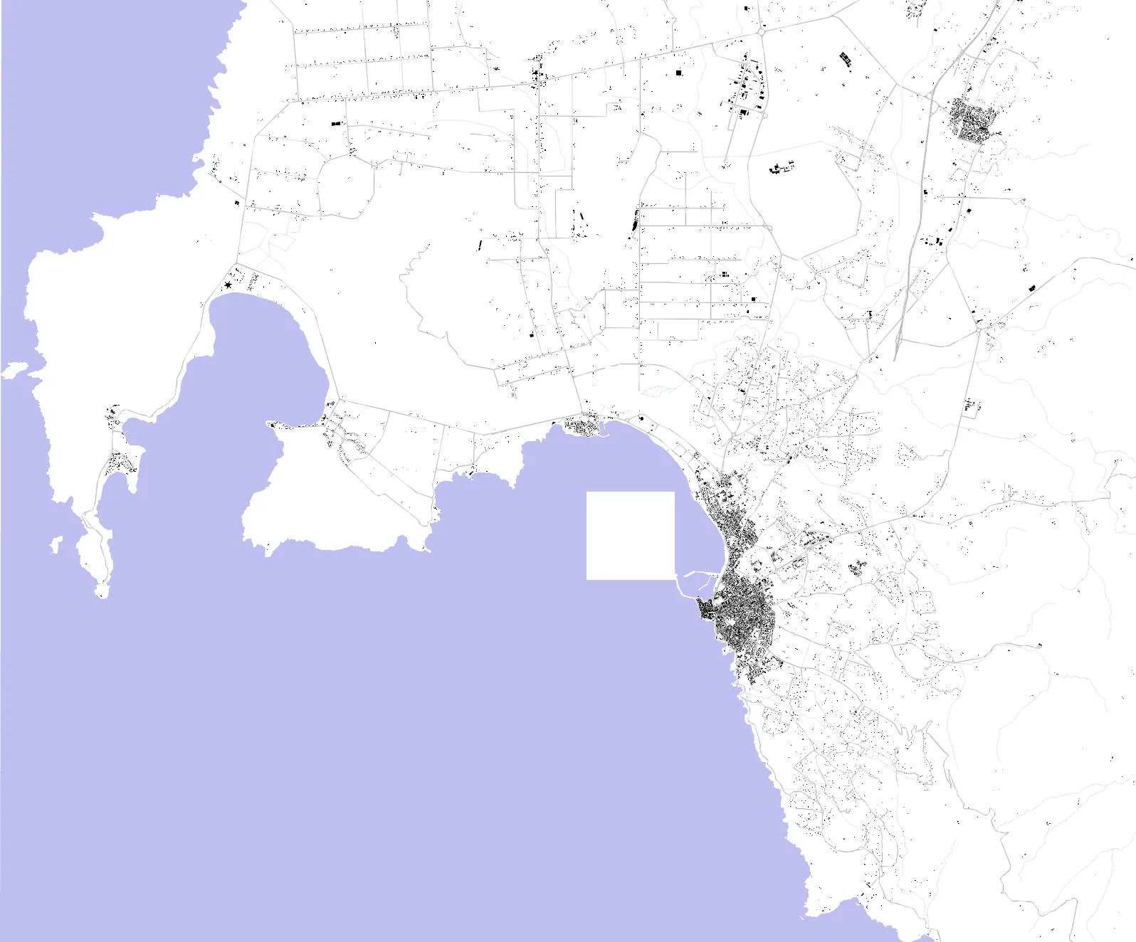 Alghero Schwarzplan