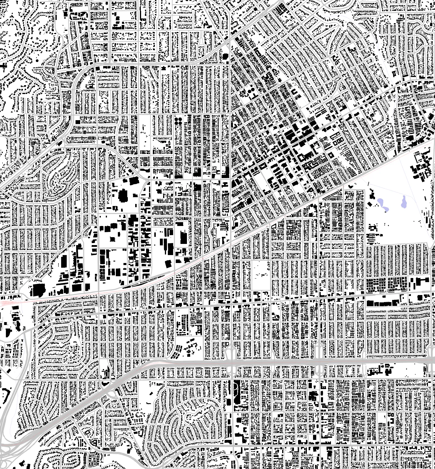 Alhambra figure ground plan