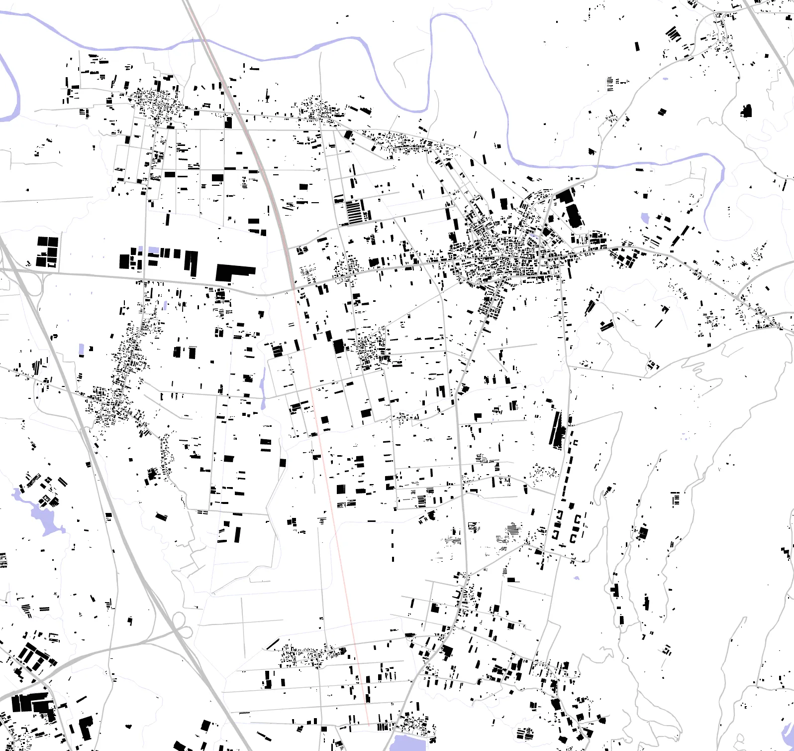 Alian figure ground plan