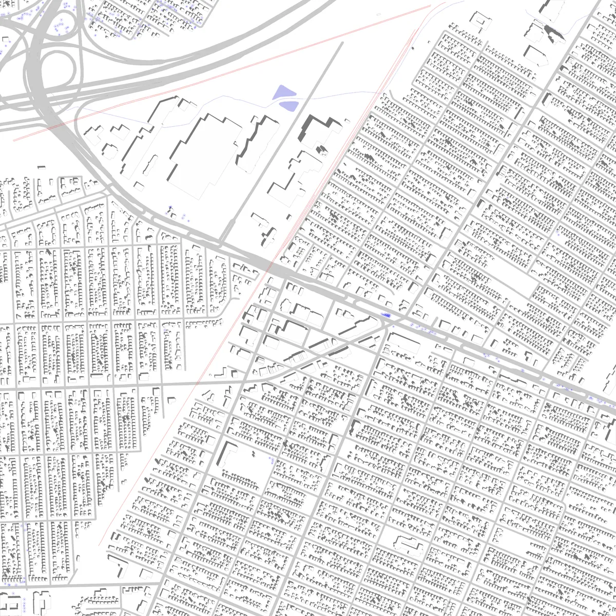 Allen Park site plan (2.5 km)