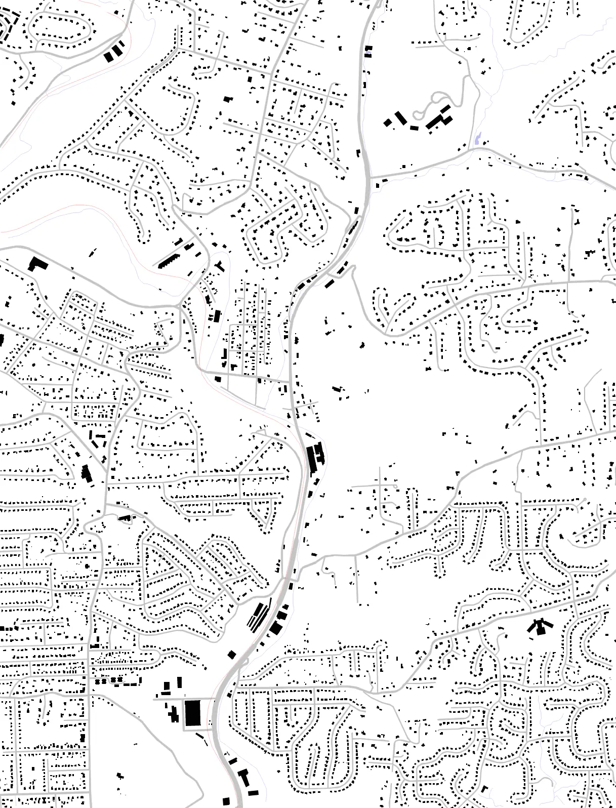 Allison Park figure ground plan