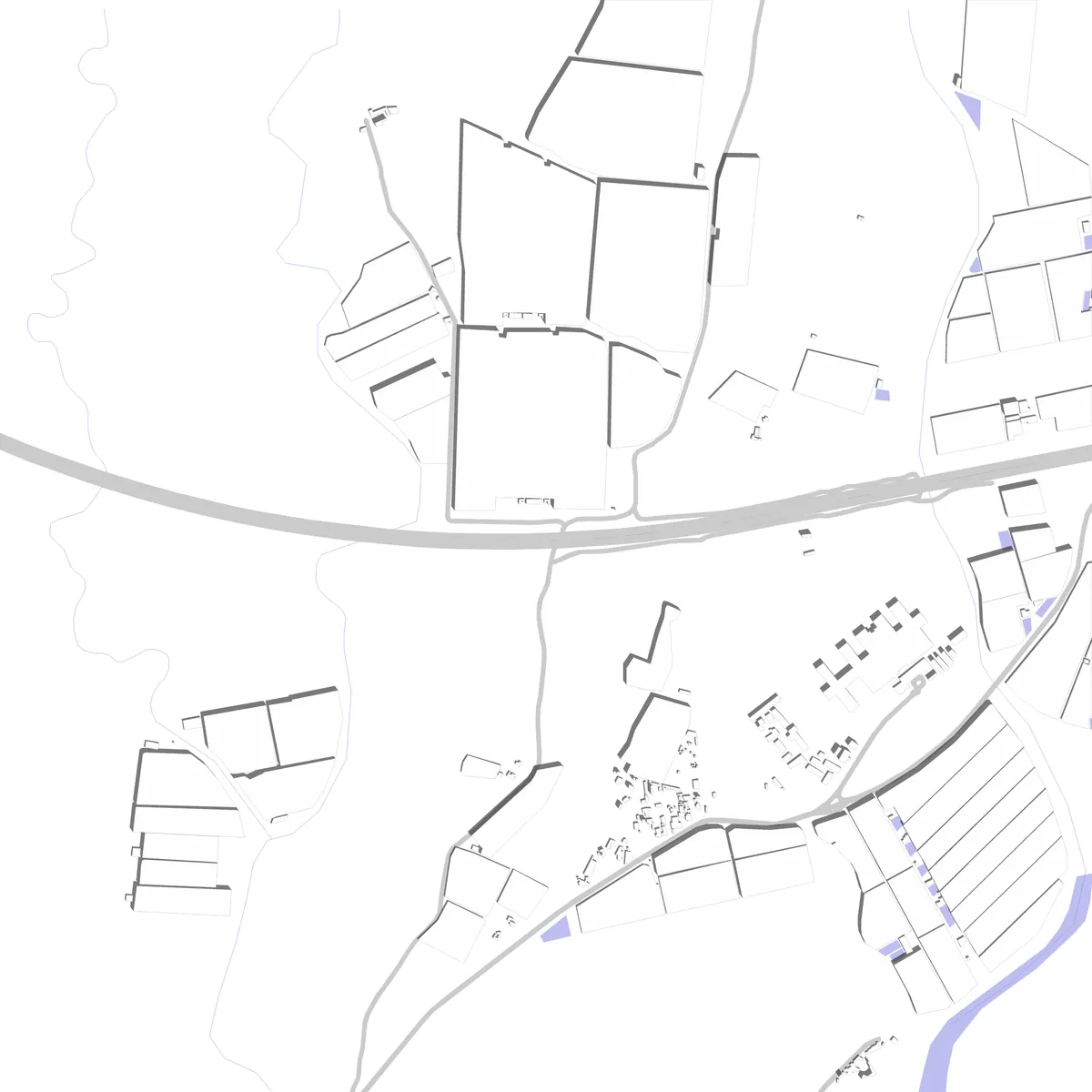 Almería plano de situación (2,5 km)