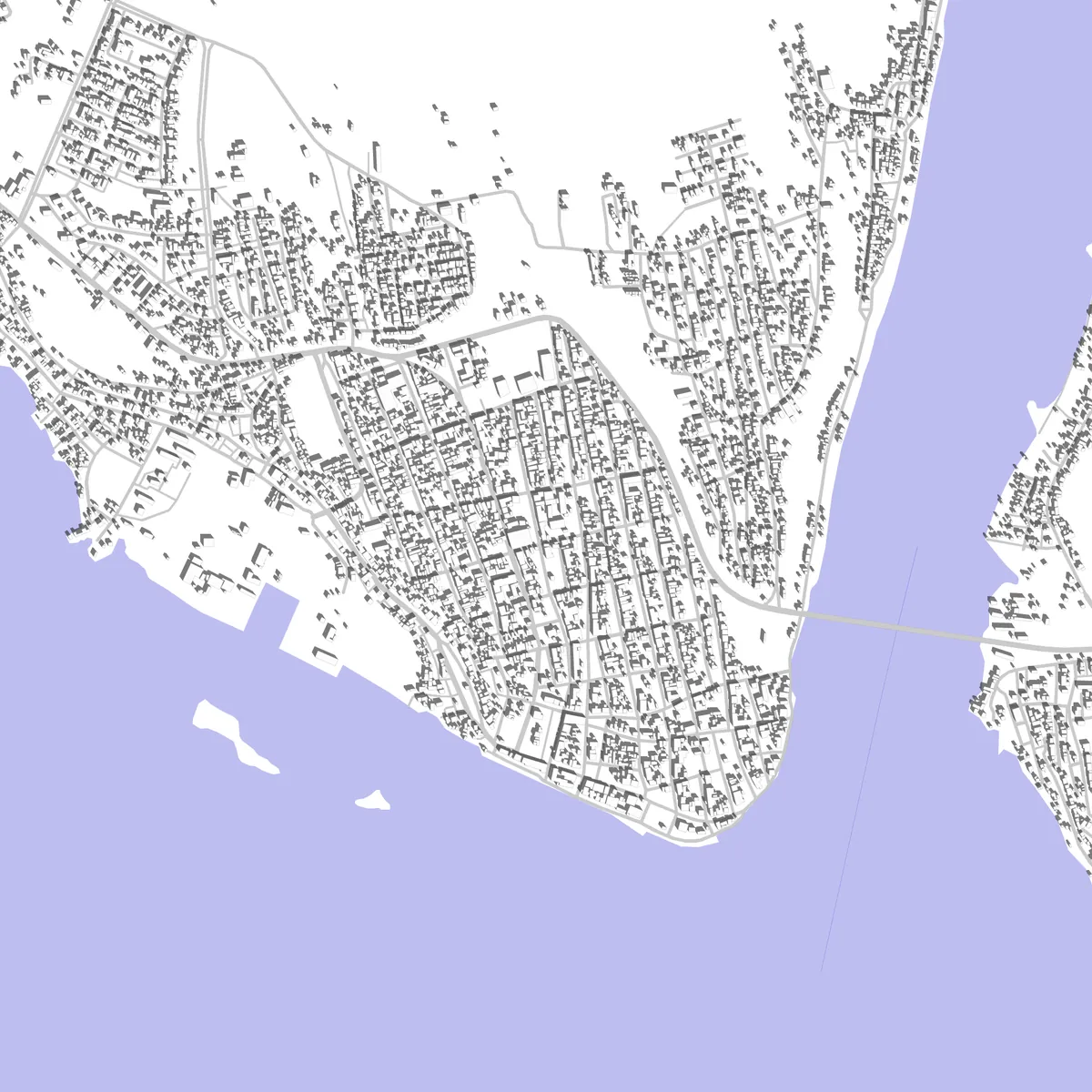 Alvarado Lageplan (2,5 km)