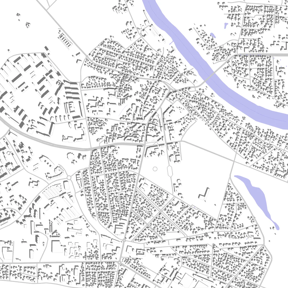 Alytus Lageplan (2,5 km)