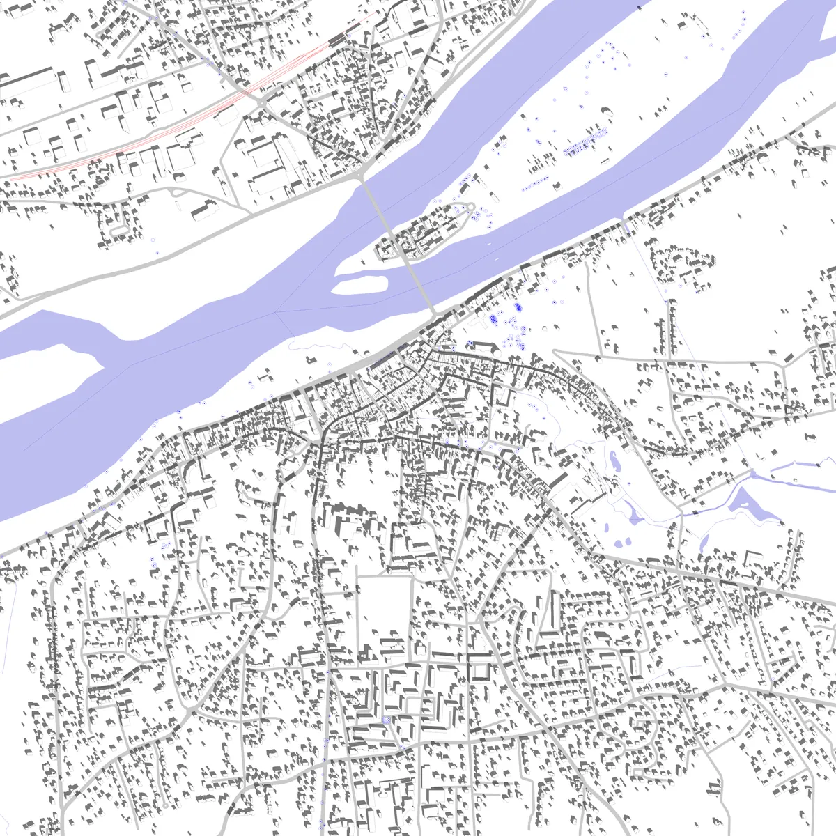 Amboise Lageplan (2,5 km)