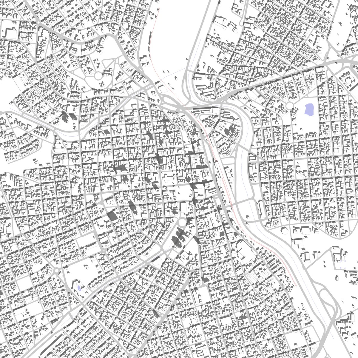 Americana Lageplan (2,5 km)