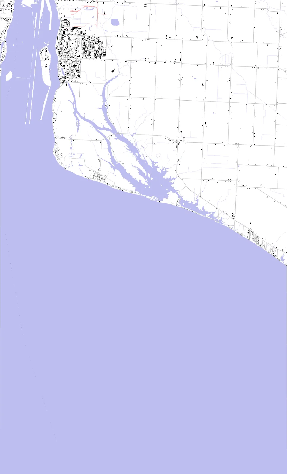 Amherstburg figure ground plan