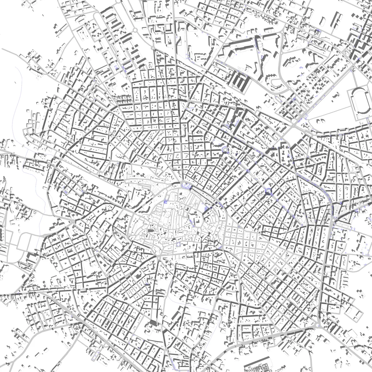 Andria Lageplan (2,5 km)
