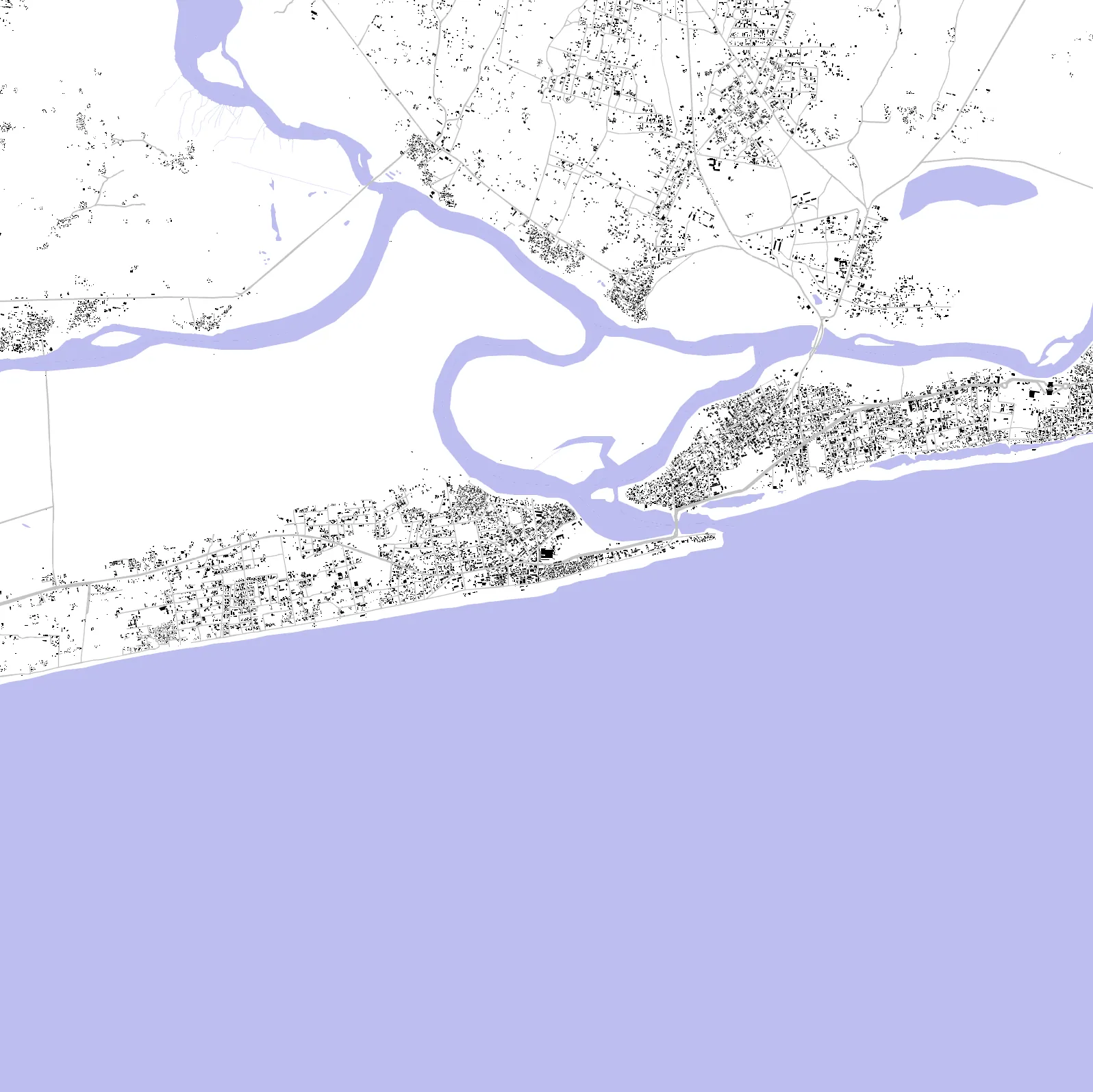 Aného figure ground plan
