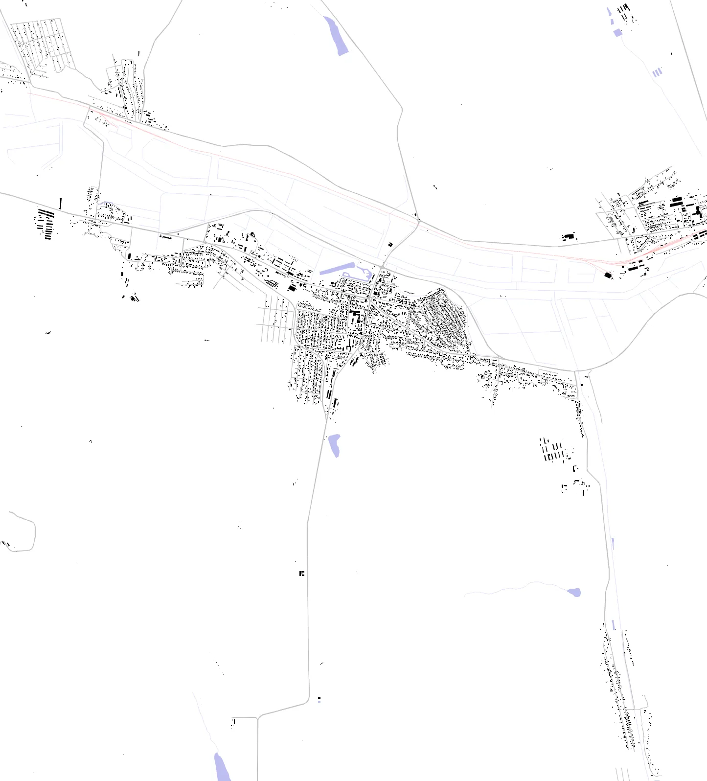 Anenii Noi figure ground plan