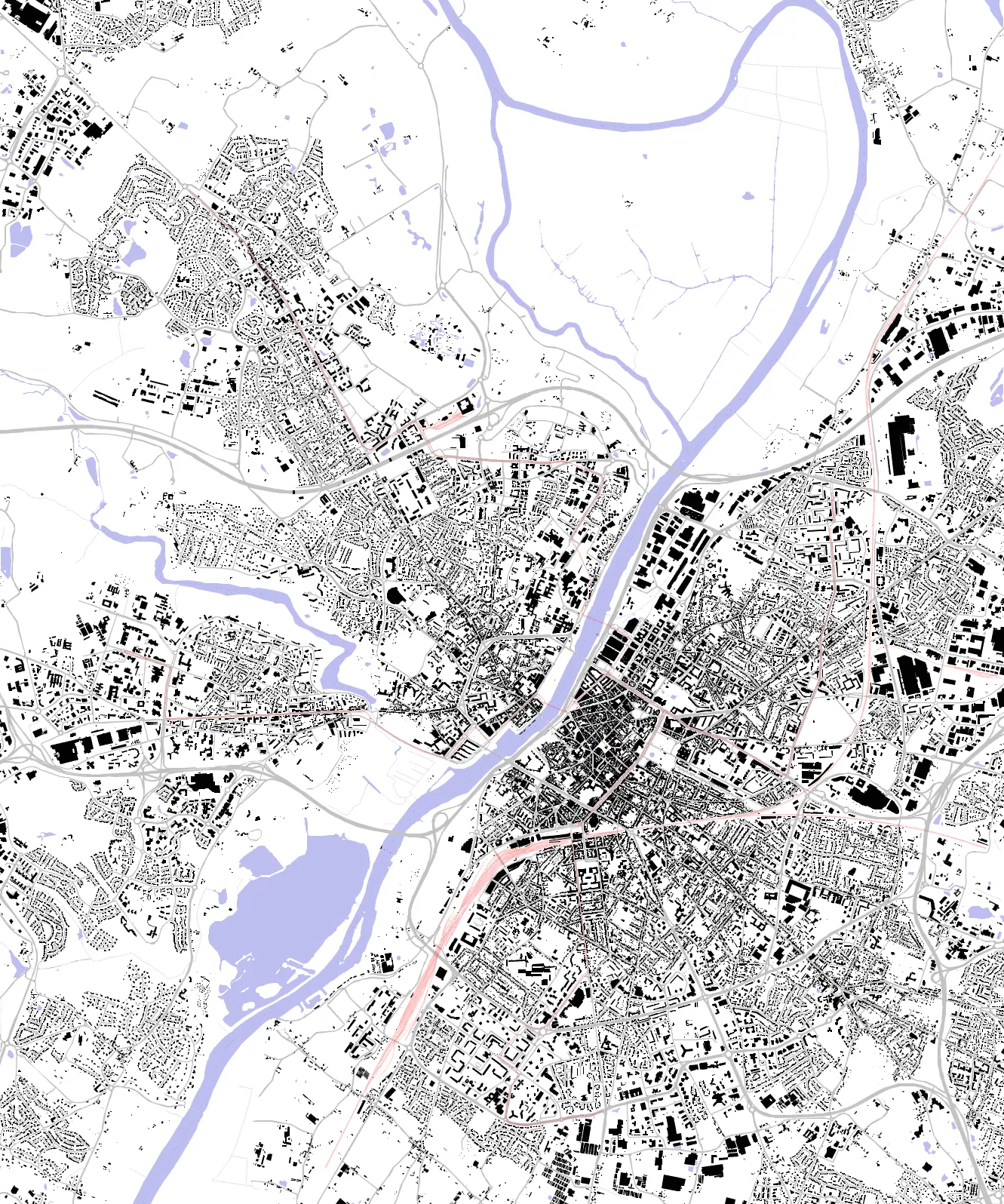Angers plan de masse