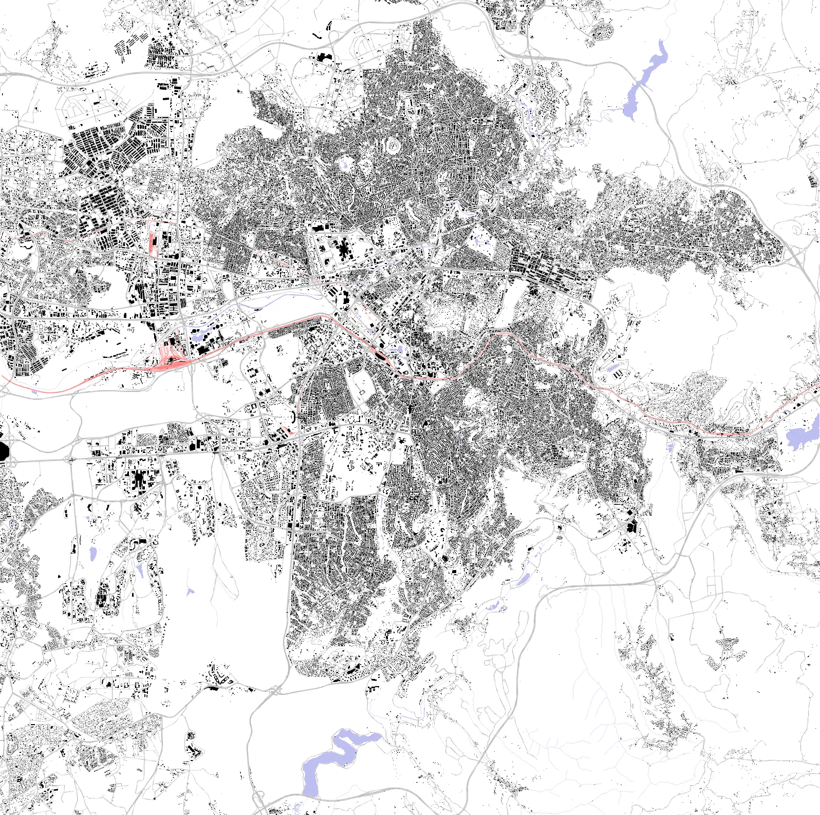 Ankara figure ground plan