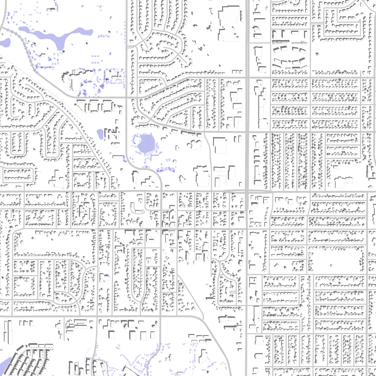 Ankeny Lageplan (2,5 km)