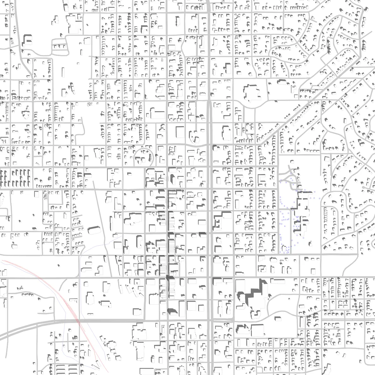 Anniston Lageplan (2,5 km)