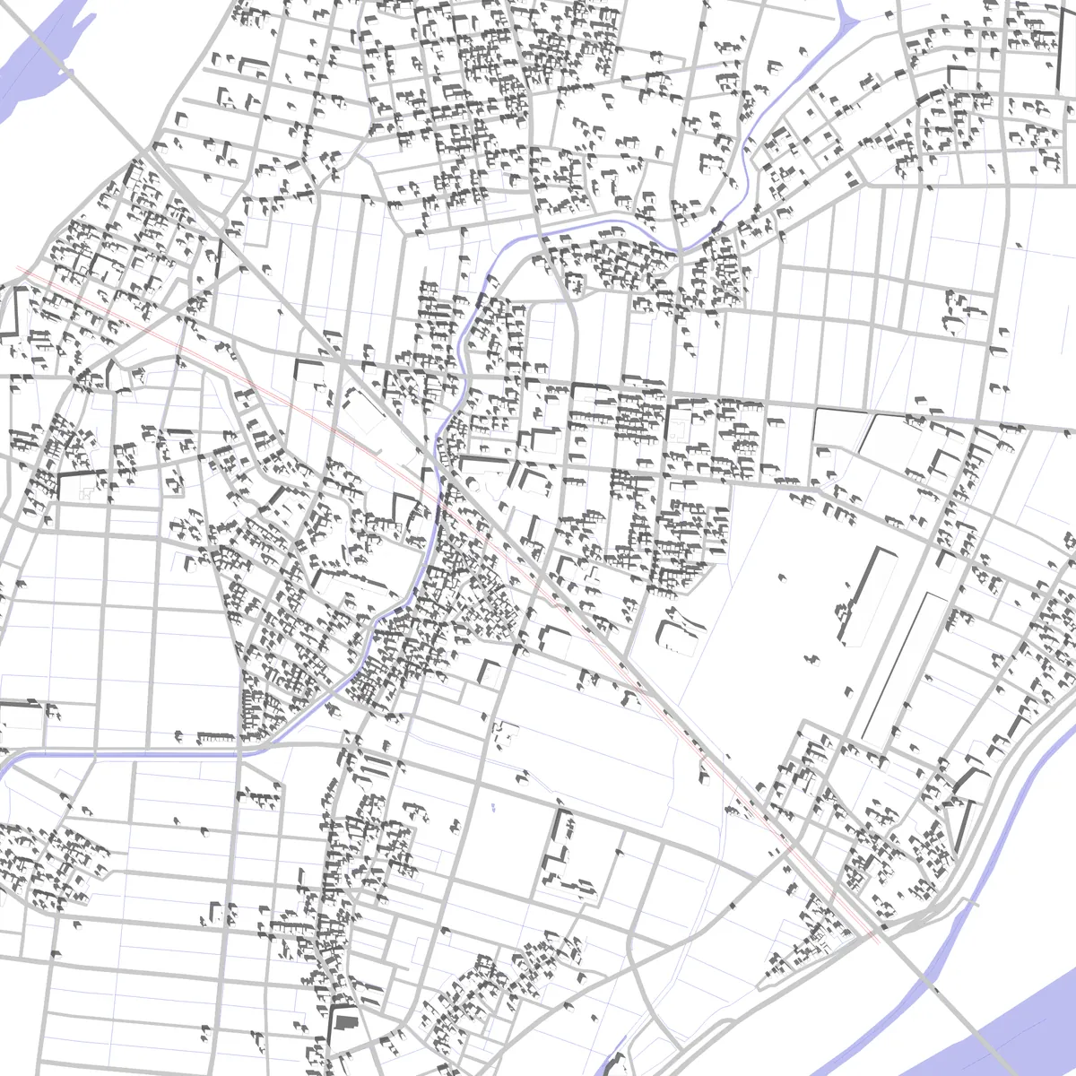 安八 敷地図 (2.5 km)