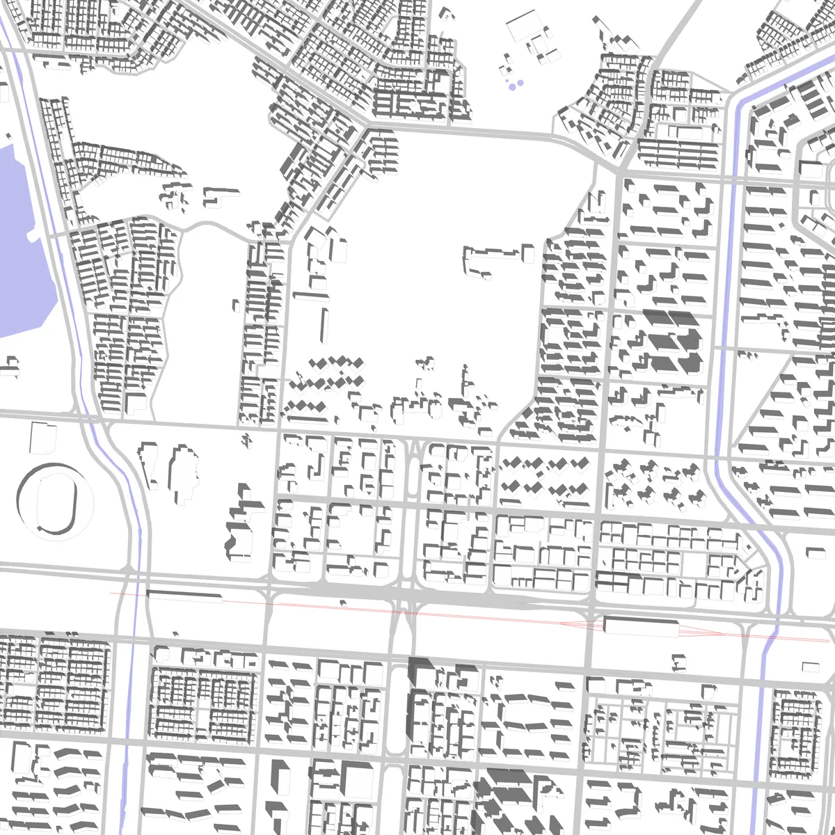 Ansan site plan (2.5 km)