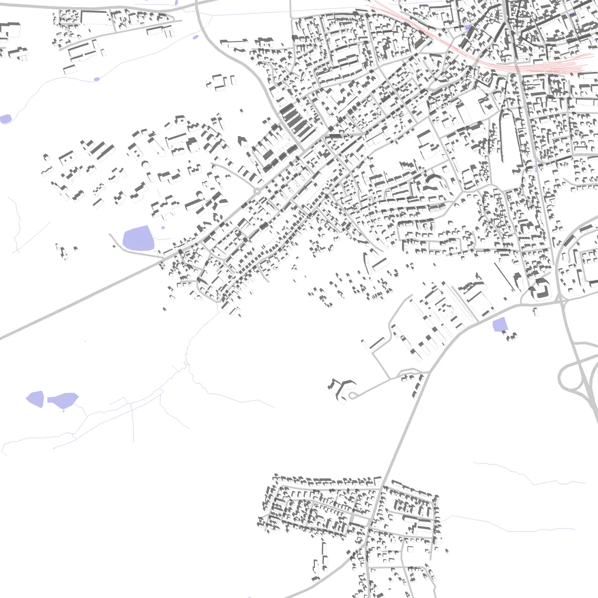Ansbach Lageplan (2,5 km)