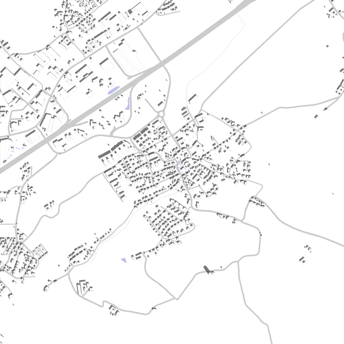 Ansfelden Lageplan (2,5 km)