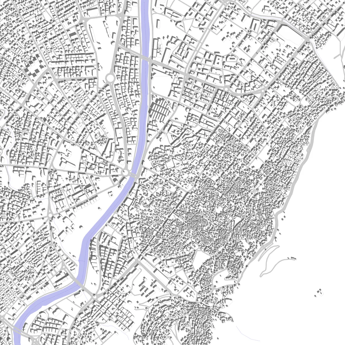 Antakya Lageplan (2,5 km)
