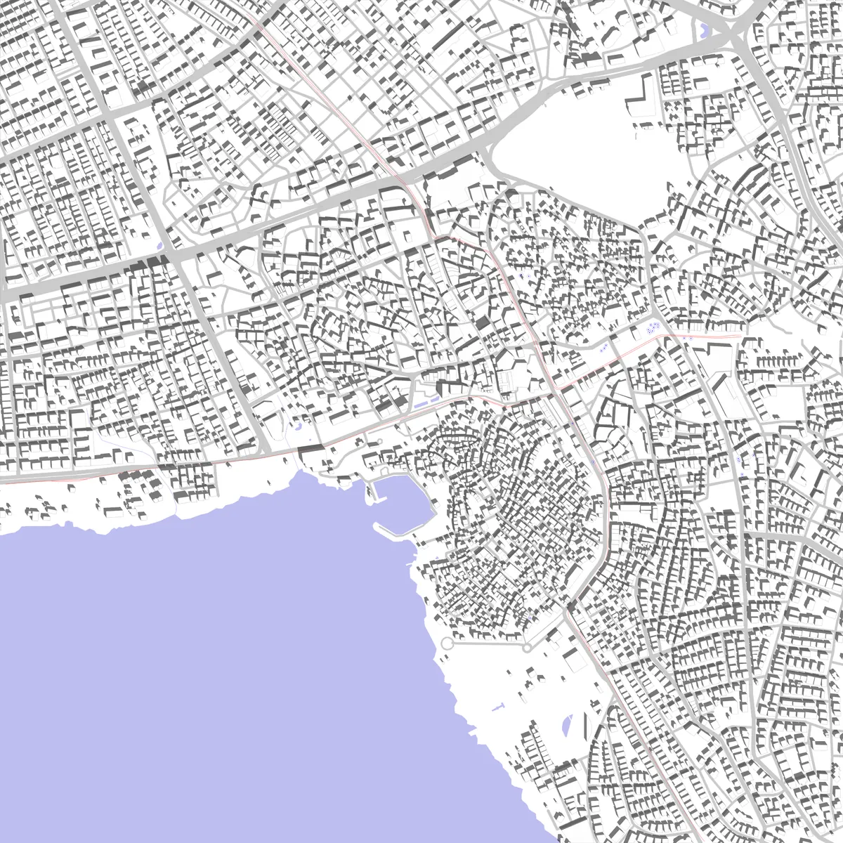Antalya Lageplan (2,5 km)